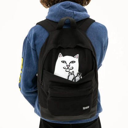 Mochila Lord Nermal Velcro Hands (Negro)