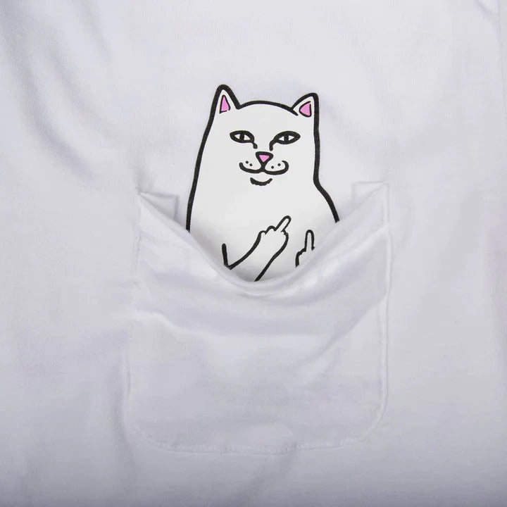 Playera Lord Nermal Pocket L/S (Blanco)