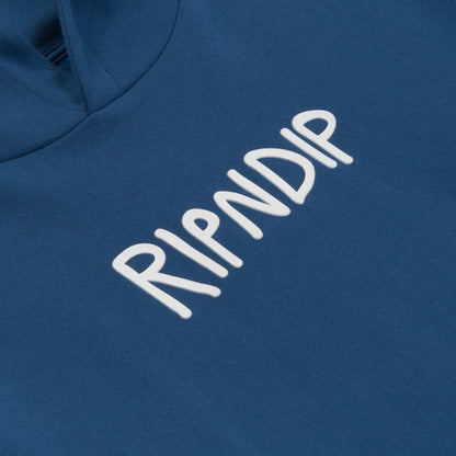 HOODIE Rubber Logo (Pacific Azul)