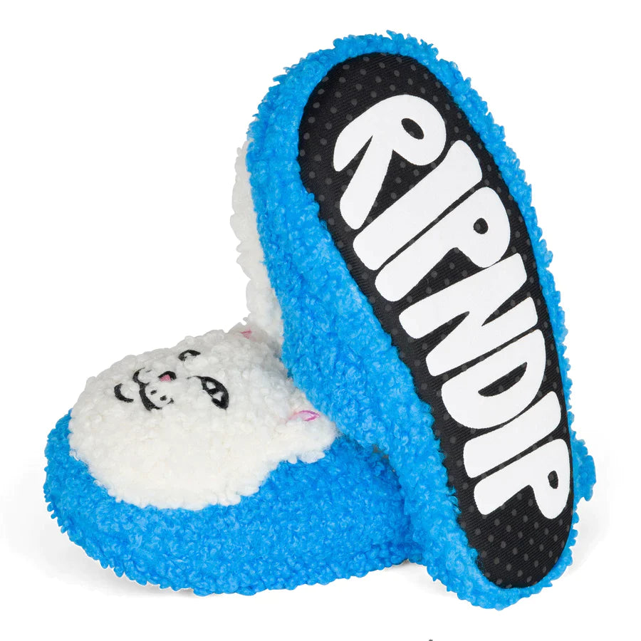 Pantuflas LORD NERMAL PLUSH FACE HOUSE (Azul)