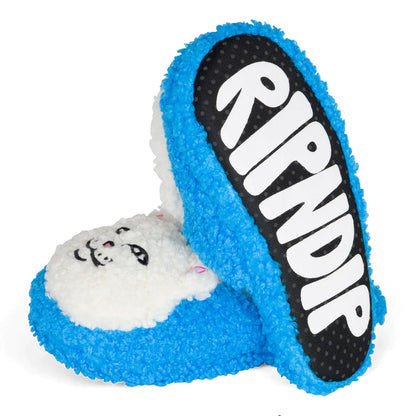 Pantuflas LORD NERMAL PLUSH FACE HOUSE (Azul)