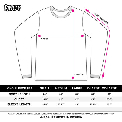Playera Lord Nermal Pocket L/S (Blanco)