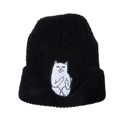 Gorro Lord Nermal Ribbed (Negro)